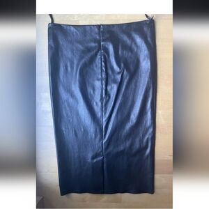 DROMe Midnight Black Pencil Skirt